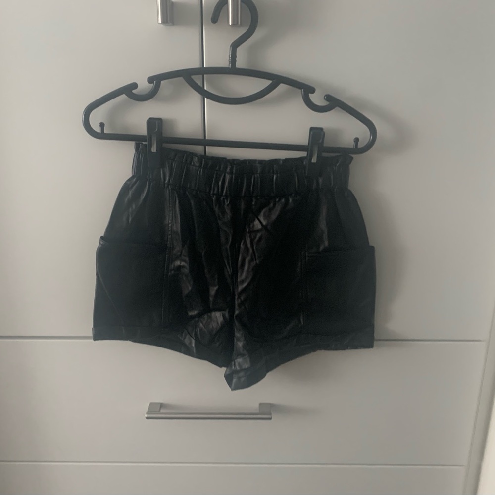 Leather Shorts - Picture 2 of 5